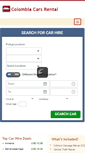 Mobile Screenshot of colombiacarsrental.com